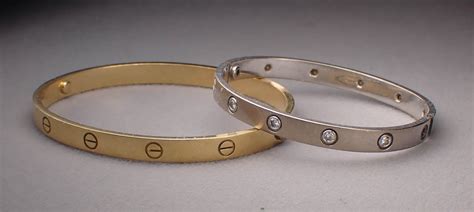 antique cartier love bracelet - 2nd hand cartier love bracelet.